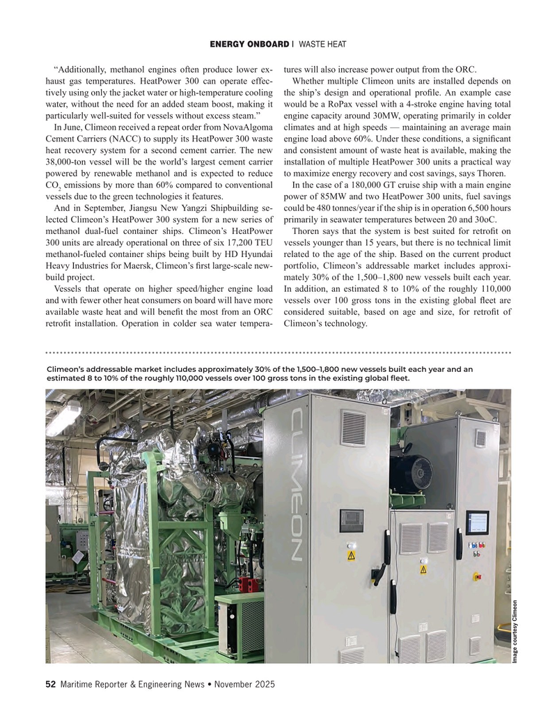 Maritime Reporter Magazine, page 52, Nov 2025