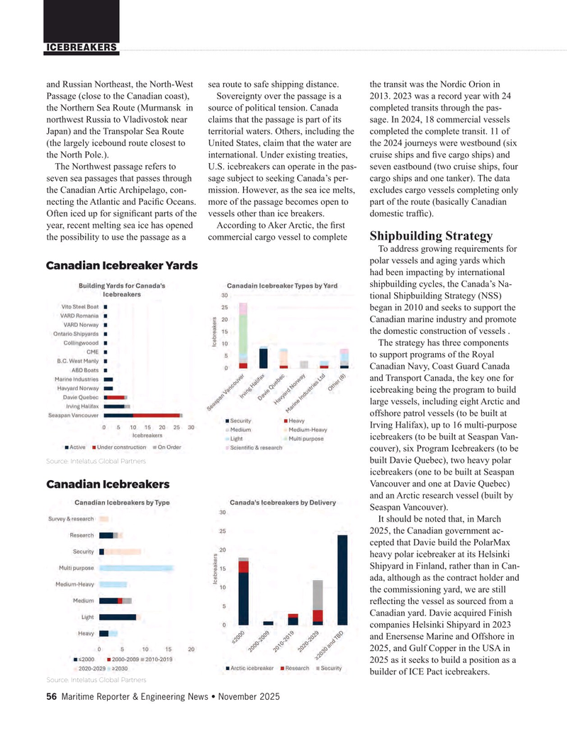 Maritime Reporter Magazine, page 56,  Nov 2025