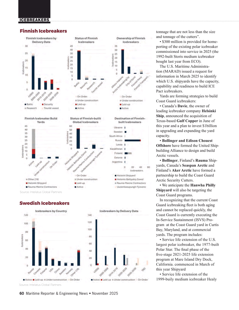Maritime Reporter Magazine, page 60,  Nov 2025