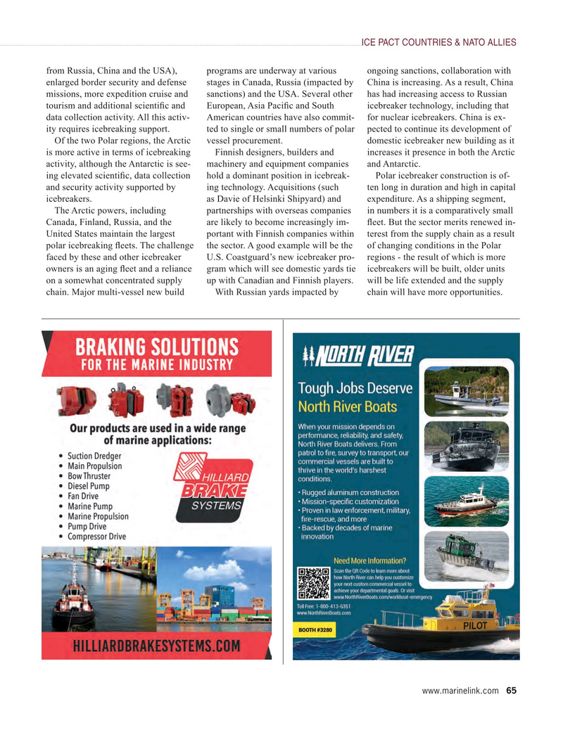 Maritime Reporter Magazine, page 65,  Nov 2025