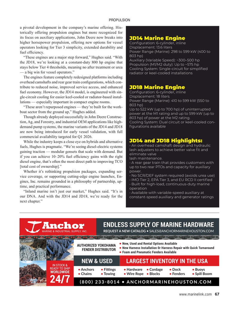 Maritime Reporter Magazine, page 67,  Nov 2025