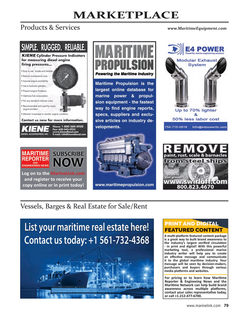 Maritime Reporter Magazine, page 79, Nov 2025