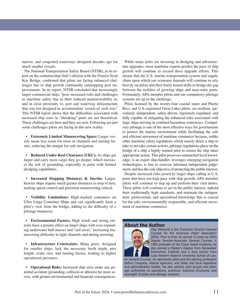 Maritime Reporter Magazine, page 11,  Feb 16, 2026