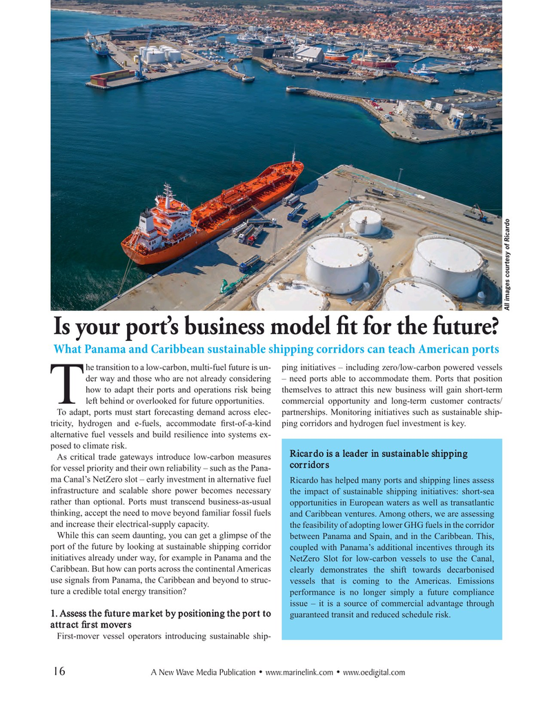 Maritime Reporter Magazine, page 16,  Feb 16, 2026