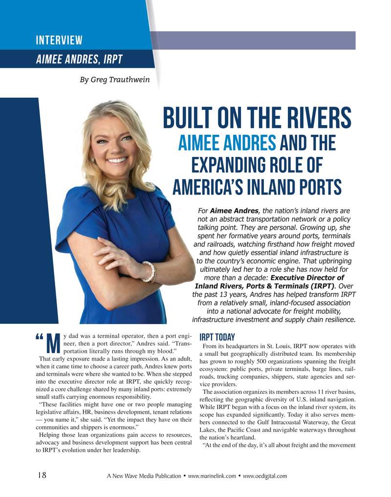 Maritime Reporter Magazine, page 18,  Feb 16, 2026