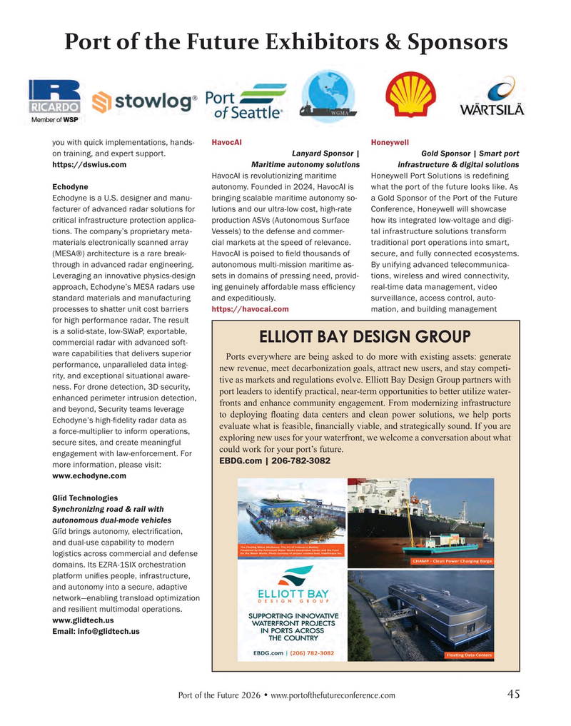 Maritime Reporter Magazine, page 45,  Feb 16, 2026