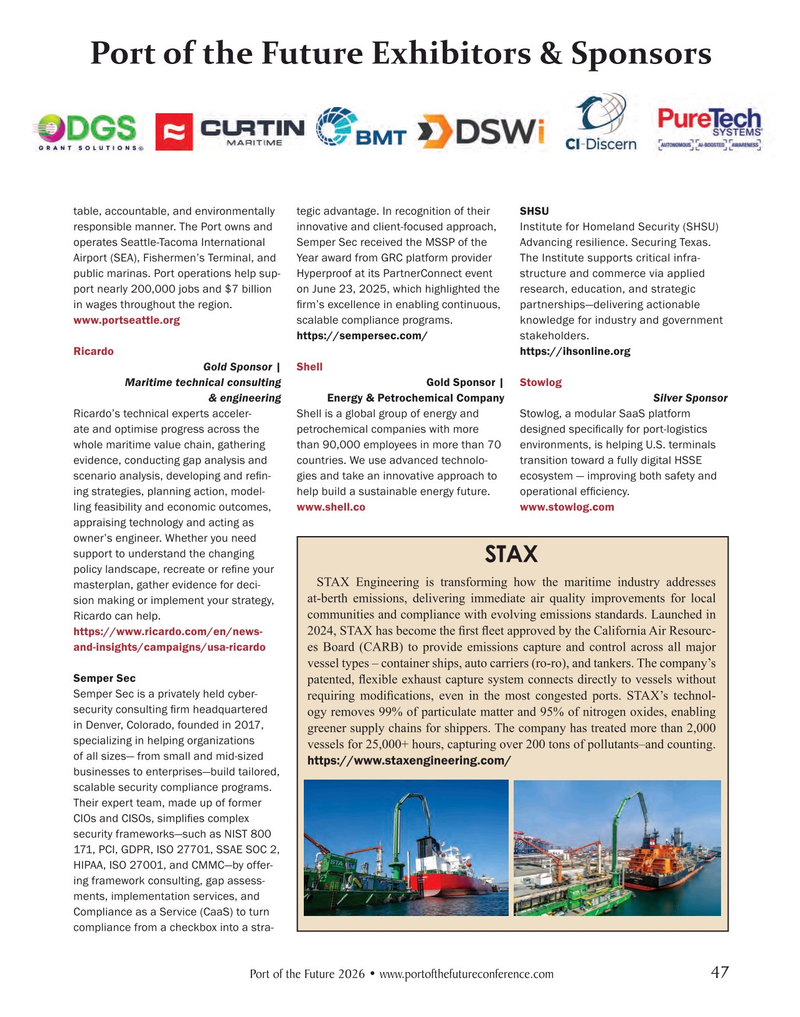 Maritime Reporter Magazine, page 47,  Feb 16, 2026