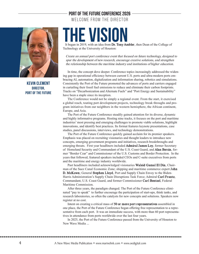 Maritime Reporter Magazine, page 4,  Feb 16, 2026