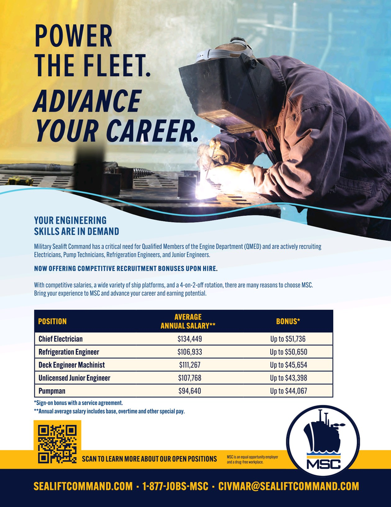 Maritime Reporter Magazine, page 1, Apr 2026