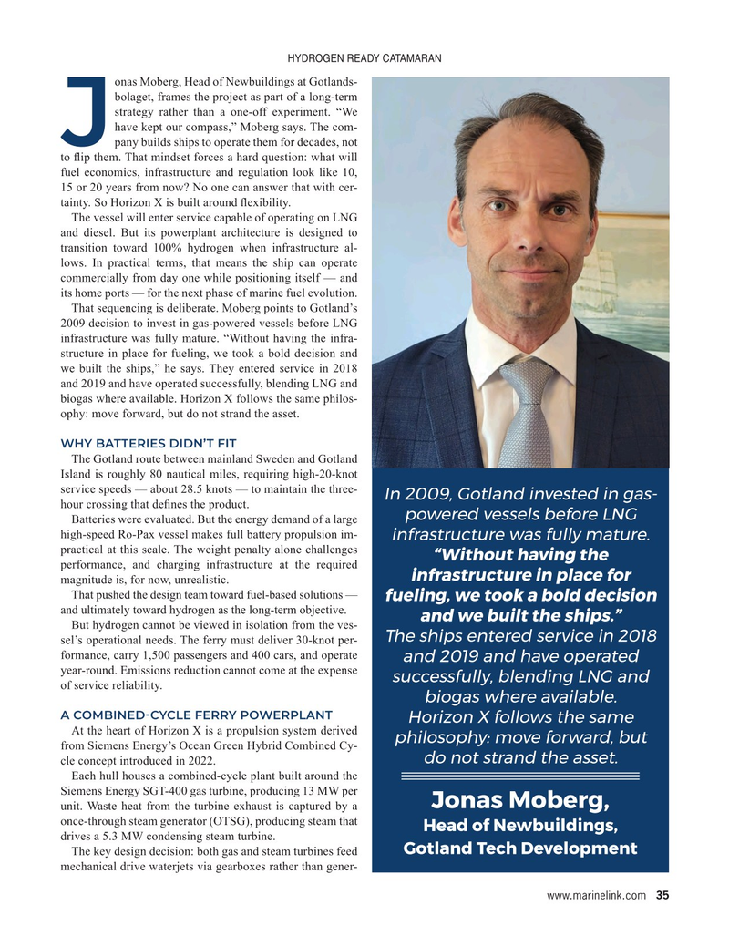 Maritime Reporter Magazine, page 35,  Apr 2026