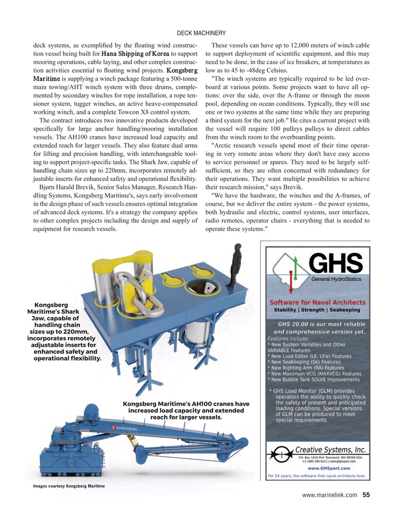 Maritime Reporter Magazine, page 55, Apr 2026