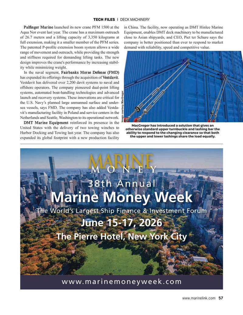 Maritime Reporter Magazine, page 57, Apr 2026