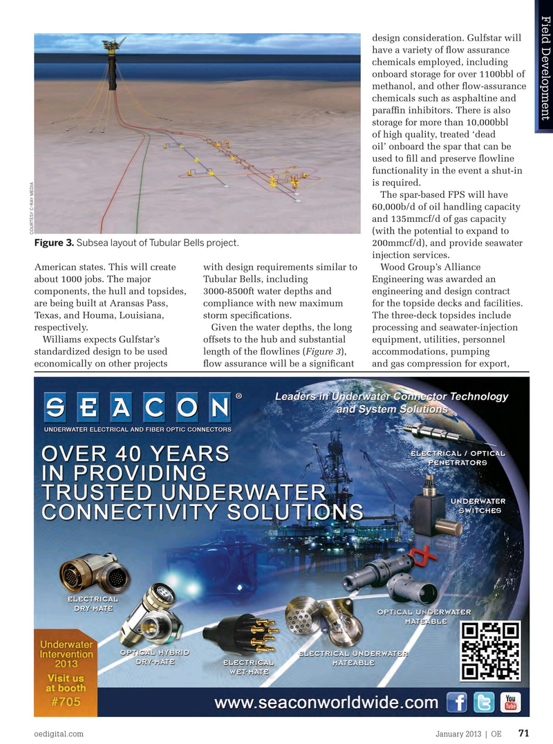 Offshore Engineer Magazine, page 69,  Jan 2013