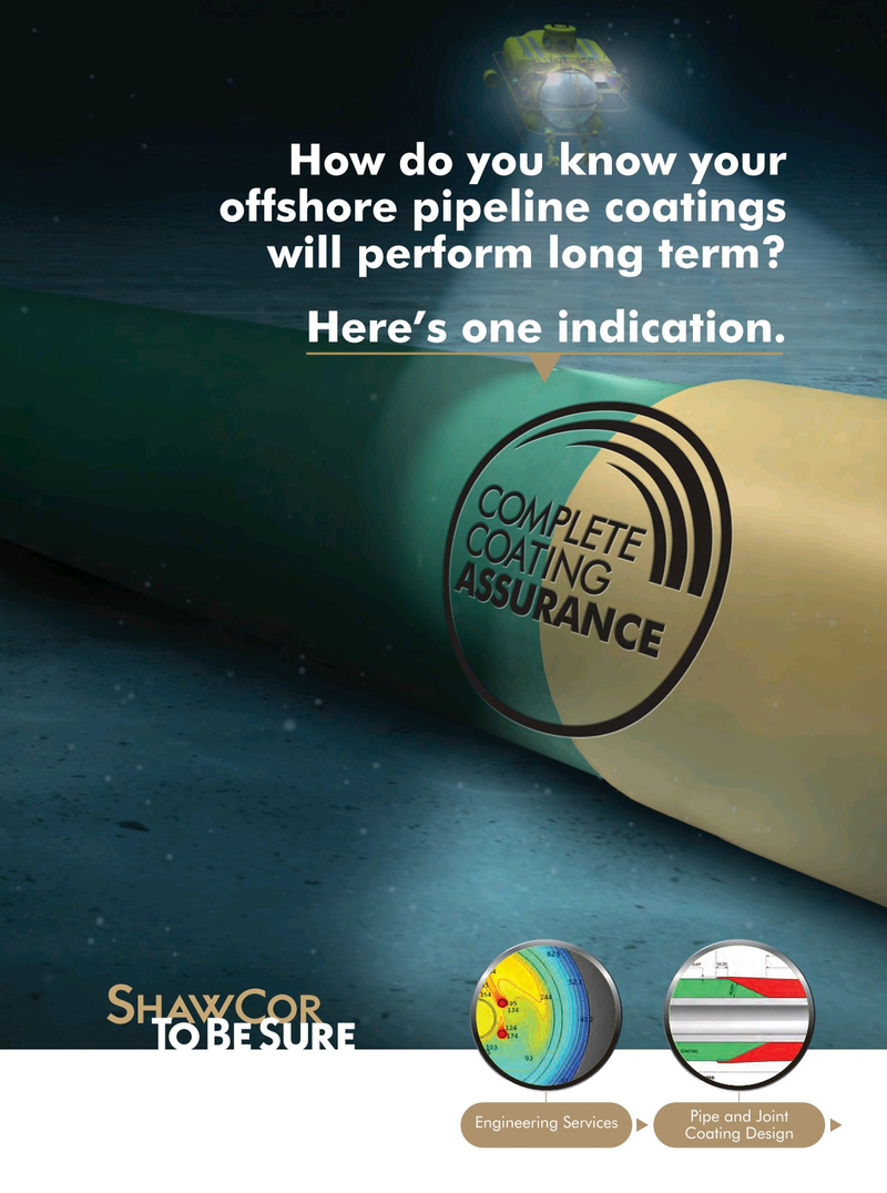 Offshore Engineer Magazine, page 2nd Cover,  Feb 2013