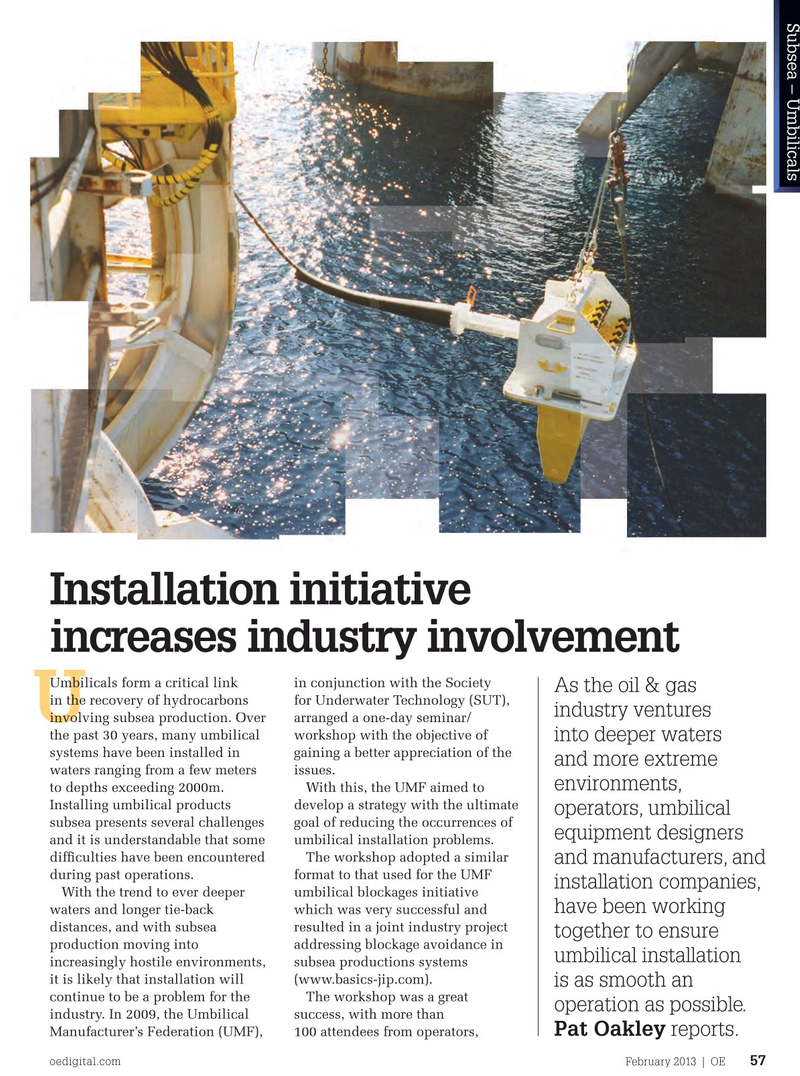 Offshore Engineer Magazine, page 55,  Feb 2013
