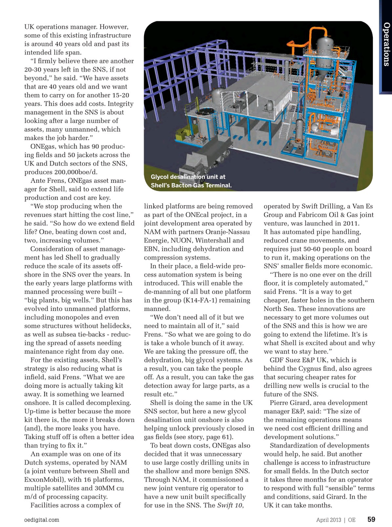Offshore Engineer Magazine, page 57,  Apr 2013