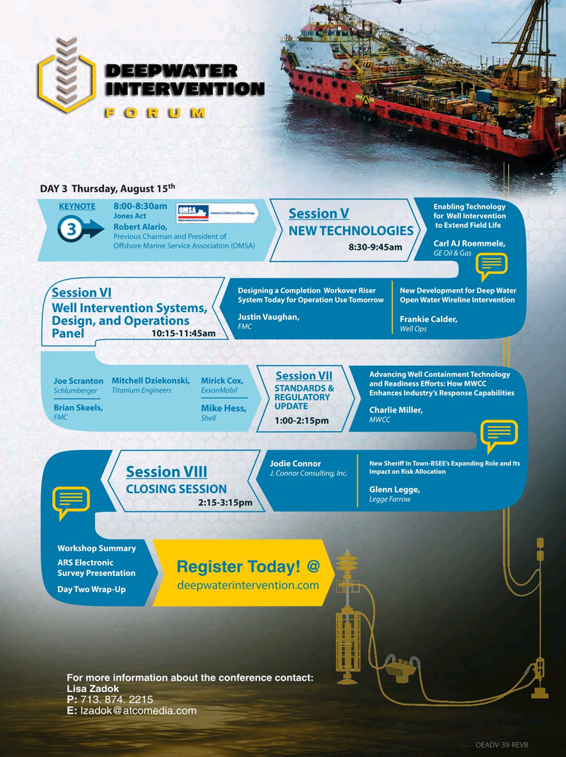 Offshore Engineer Magazine, page 49,  Jul 2013