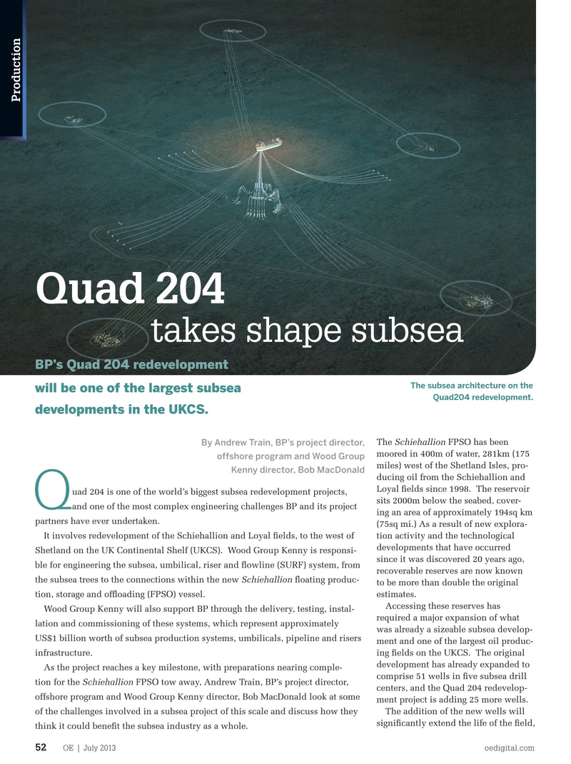 Offshore Engineer Magazine, page 50,  Jul 2013