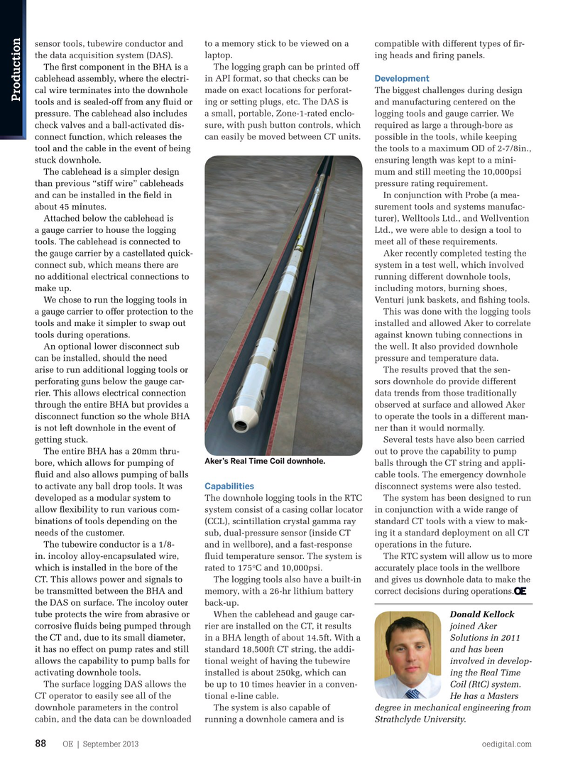 Offshore Engineer Magazine, page 86,  Sep 2013