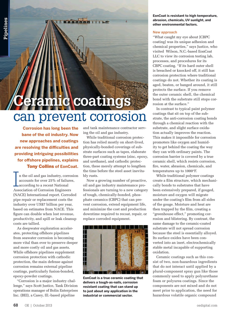 Offshore Engineer Magazine, page 66,  Oct 2013