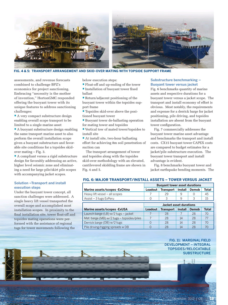 Offshore Engineer Magazine, page 17,  Dec 2013