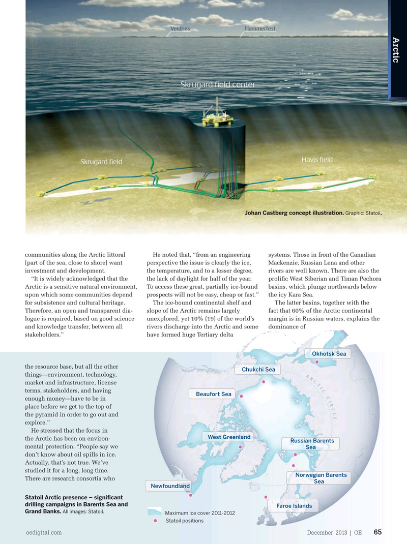Offshore Engineer Magazine, page 63,  Dec 2013