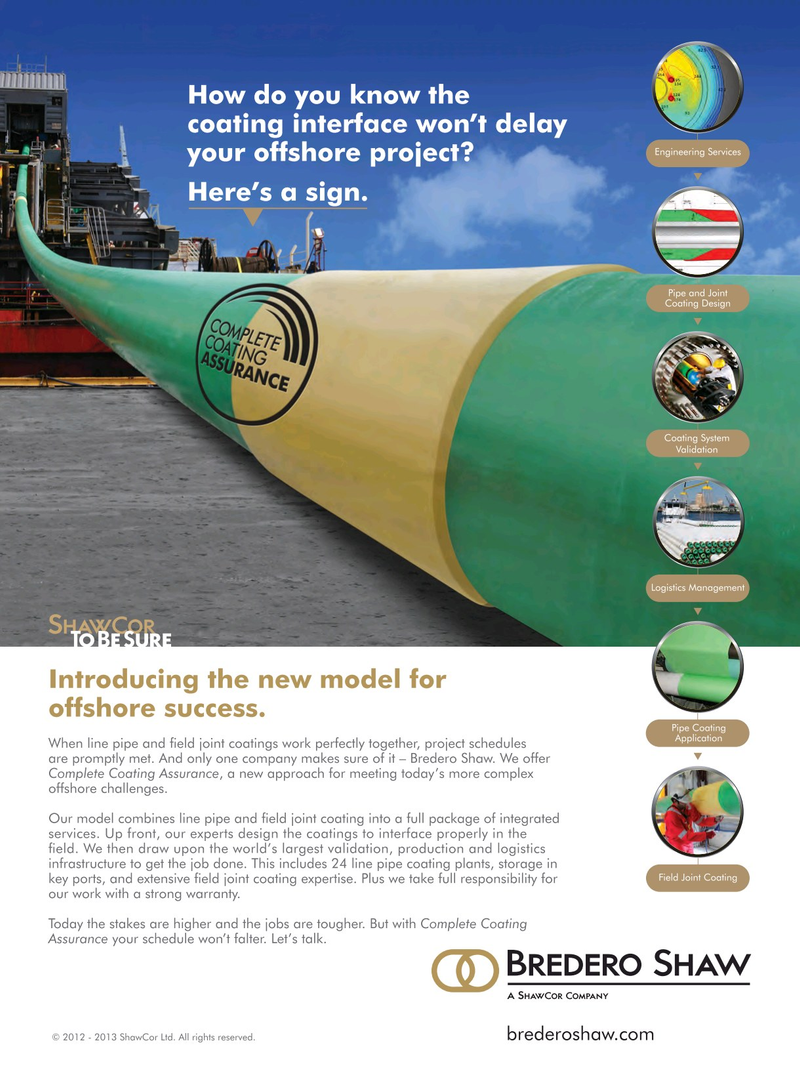 Offshore Engineer Magazine, page 37,  Feb 2014