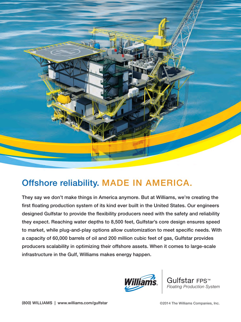 Offshore Engineer Magazine, page 3rd Cover,  Apr 2014
