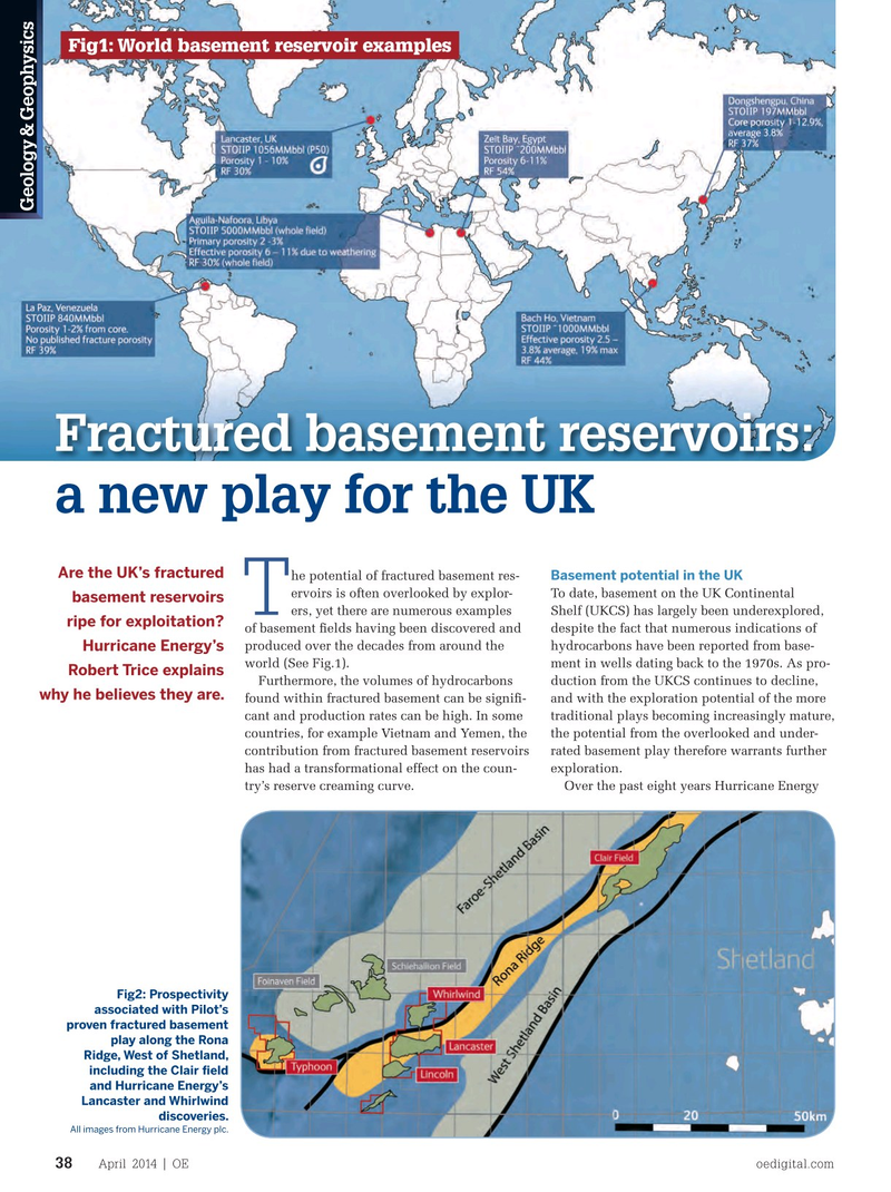 Offshore Engineer Magazine, page 36,  Apr 2014