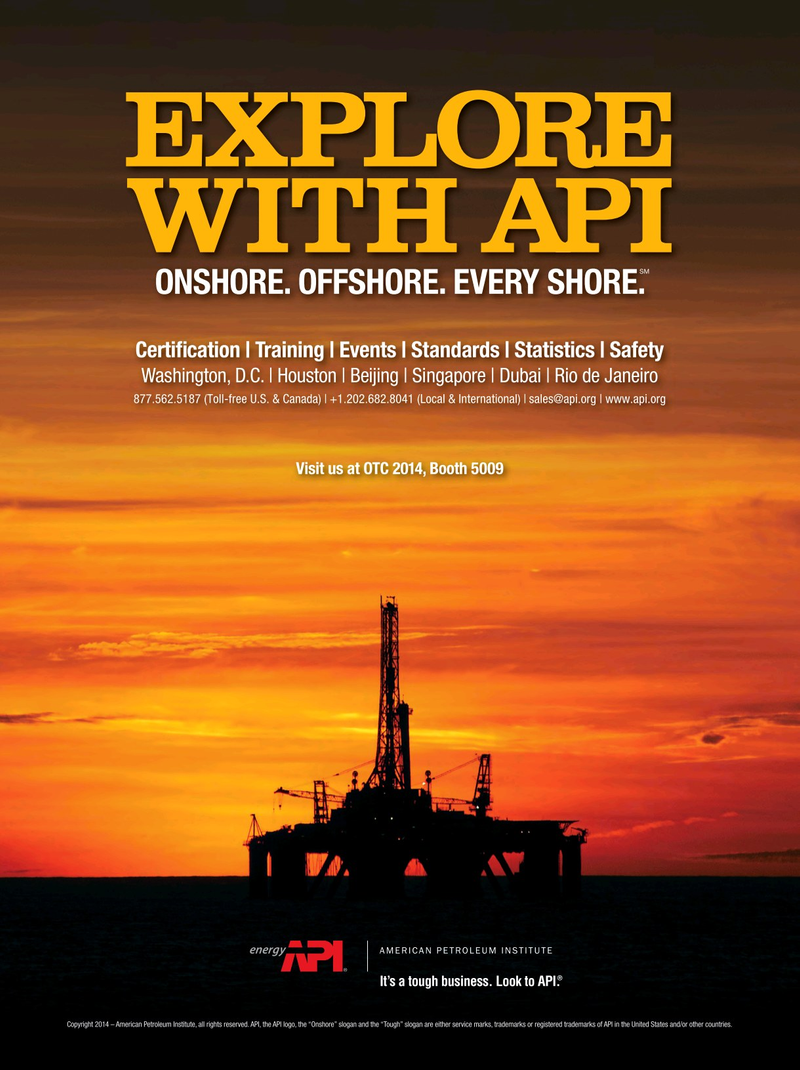 Offshore Engineer Magazine, page 152,  May 2014