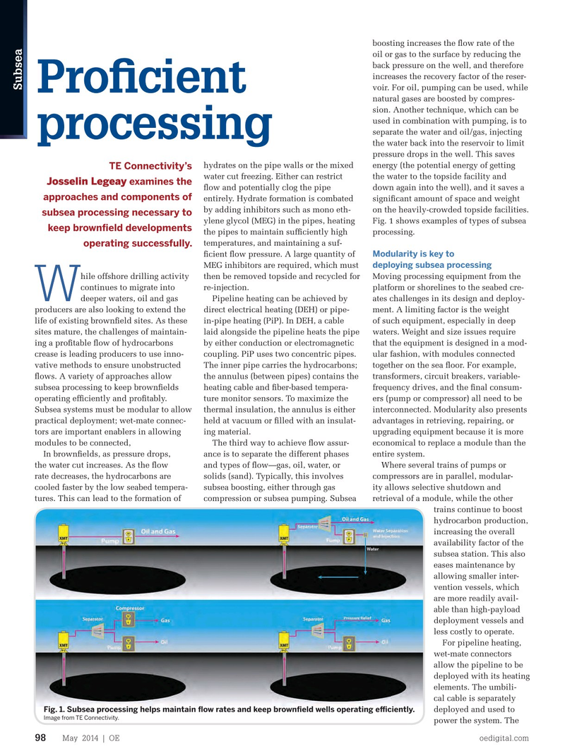 Offshore Engineer Magazine, page 96,  May 2014