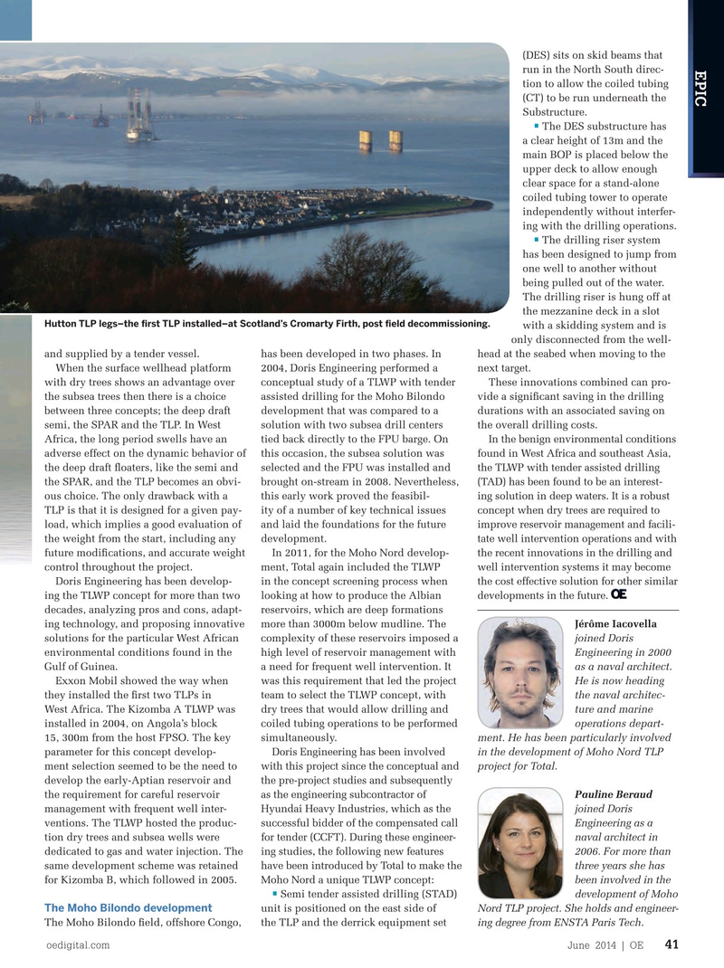 Offshore Engineer Magazine, page 39,  Jun 2014