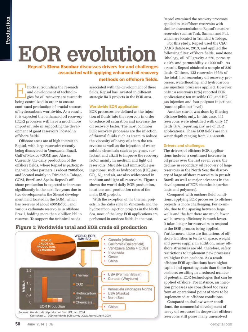 Offshore Engineer Magazine, page 48,  Jun 2014
