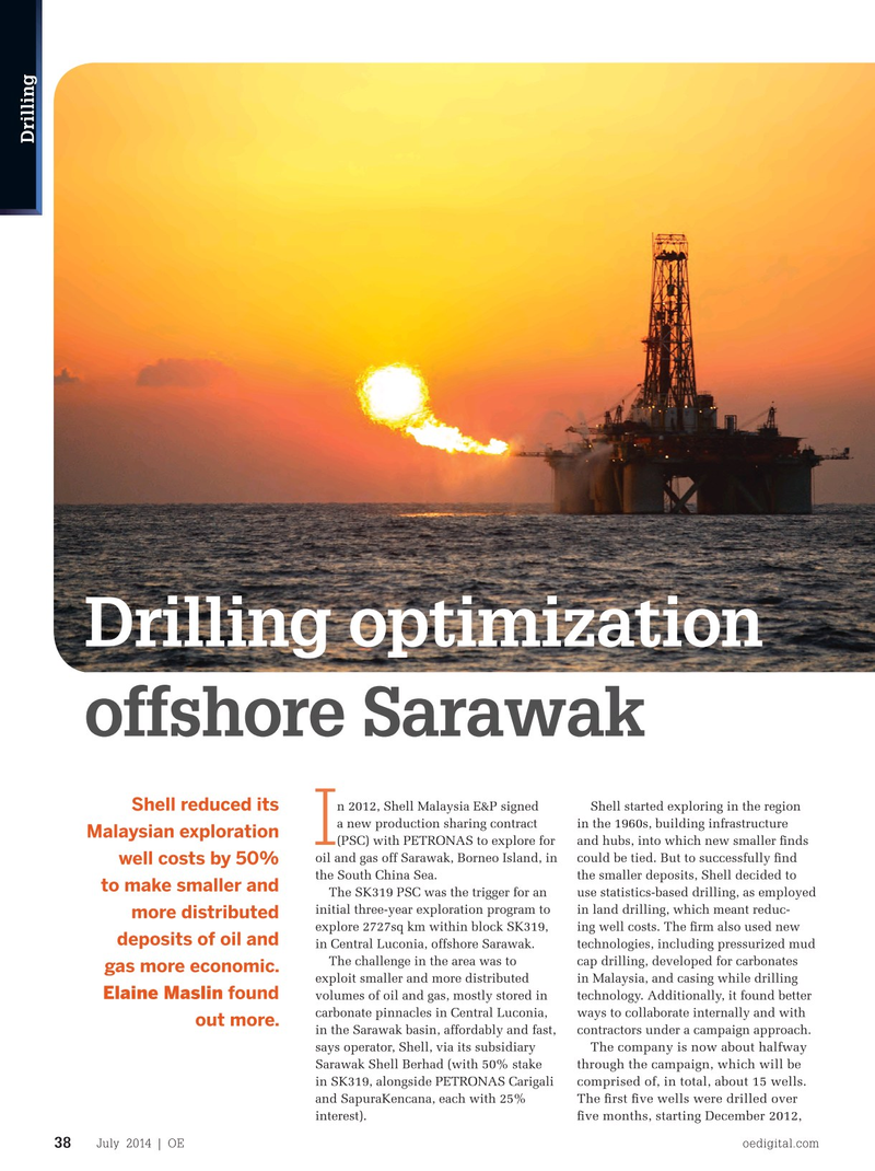 Offshore Engineer Magazine, page 36,  Jul 2014