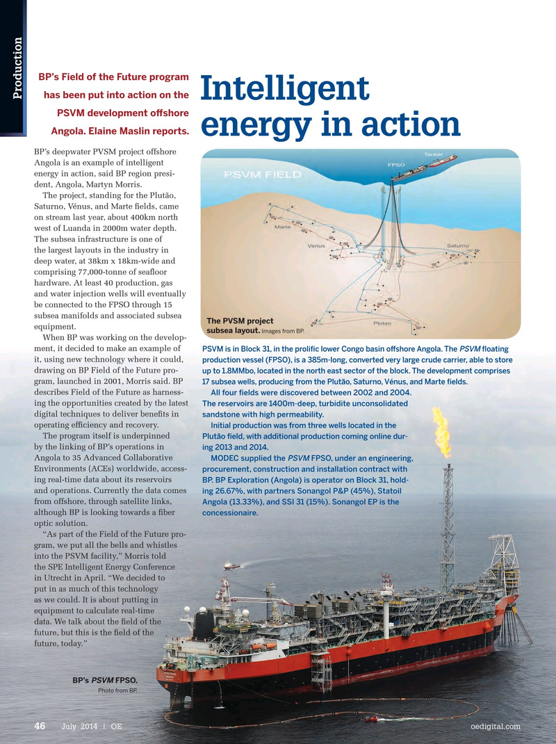 Offshore Engineer Magazine, page 44,  Jul 2014