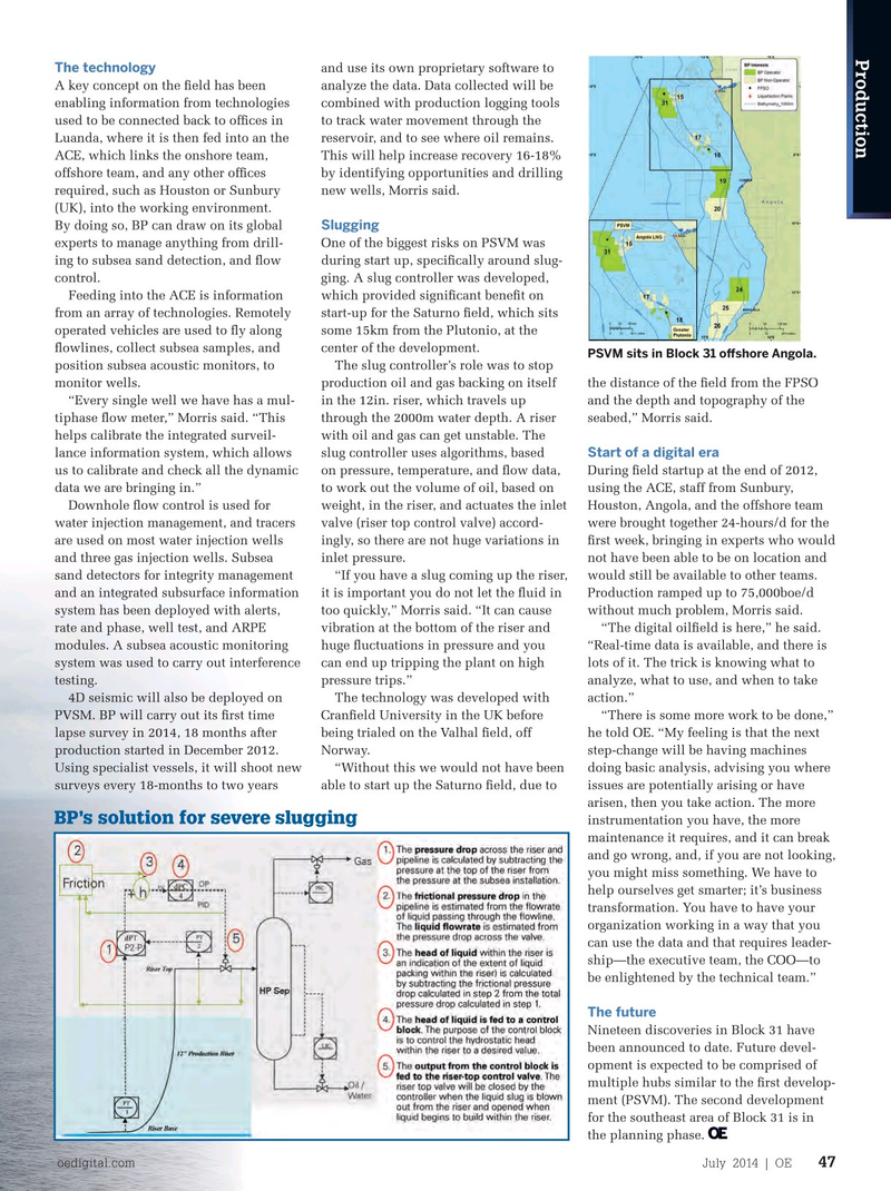 Offshore Engineer Magazine, page 45,  Jul 2014