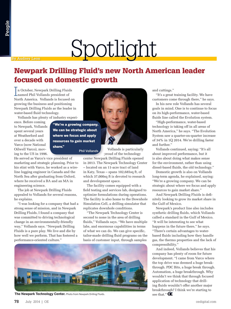 Offshore Engineer Magazine, page 76,  Jul 2014
