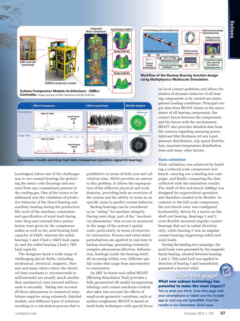 Offshore Engineer Magazine, page 65,  Oct 2014