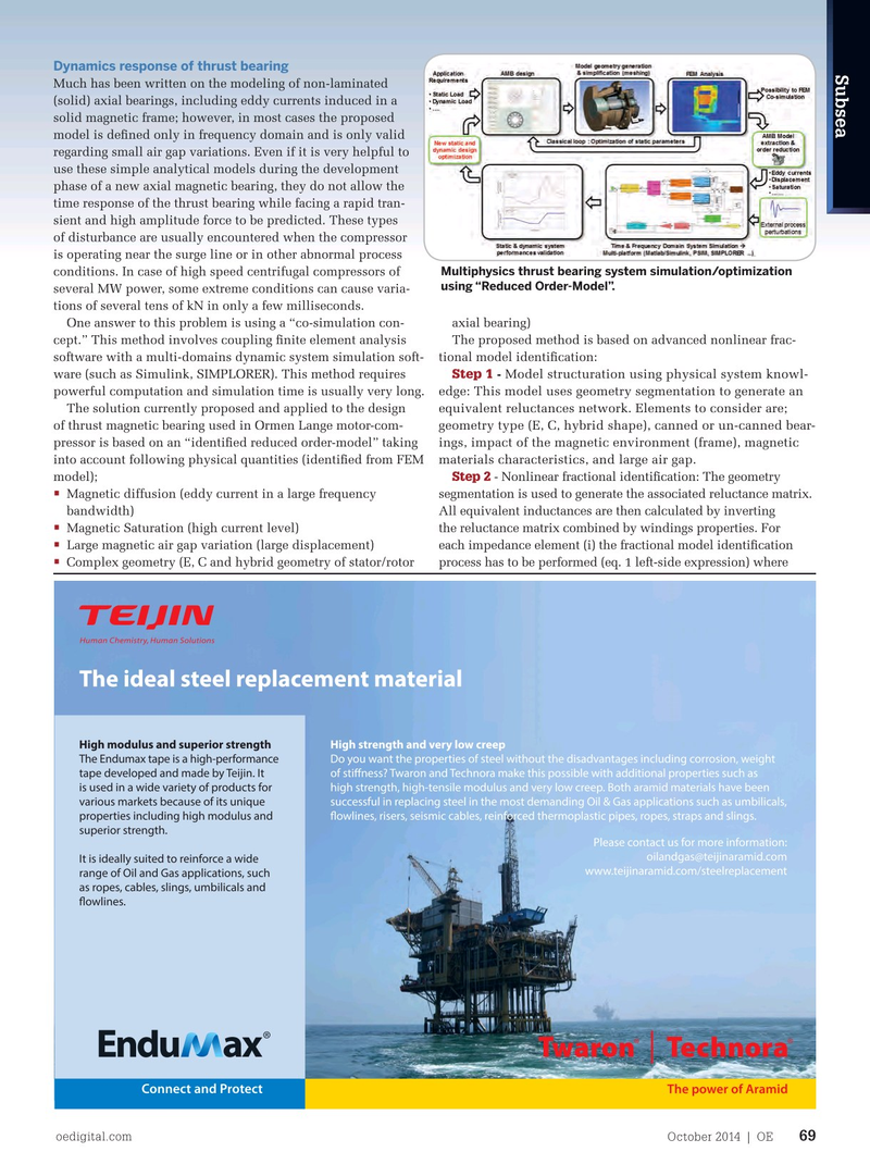 Offshore Engineer Magazine, page 67,  Oct 2014