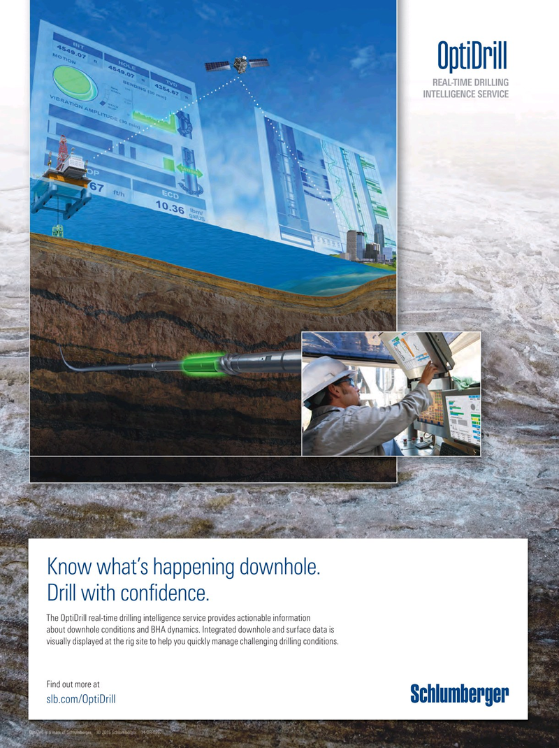 Offshore Engineer Magazine, page 2nd Cover,  Jan 2015