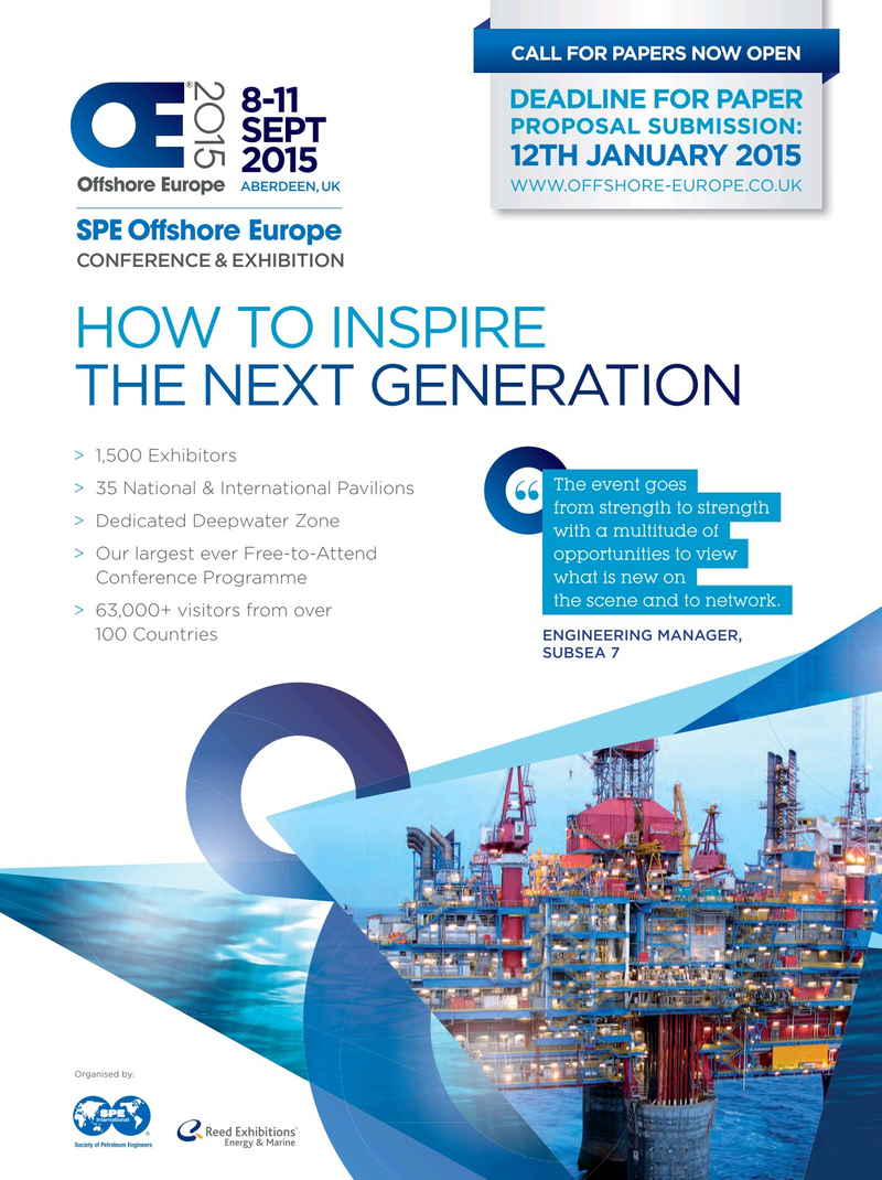 Offshore Engineer Magazine, page 20,  Jan 2015