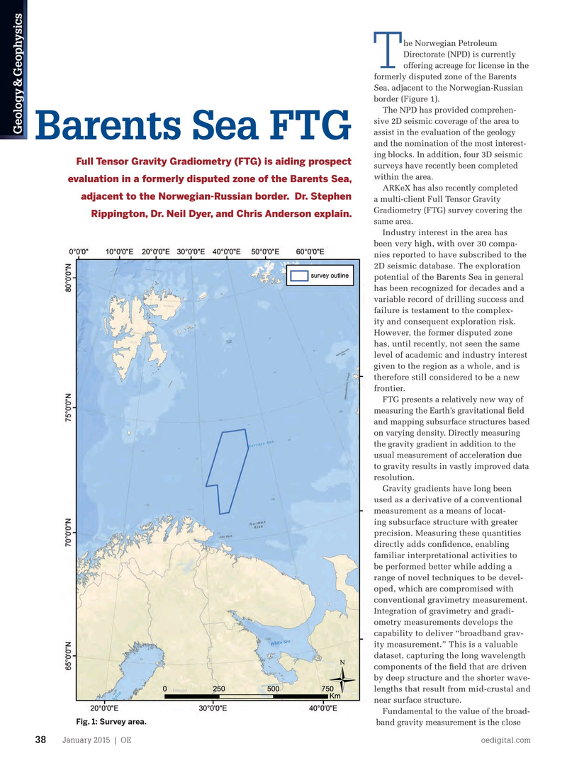 Offshore Engineer Magazine, page 36,  Jan 2015