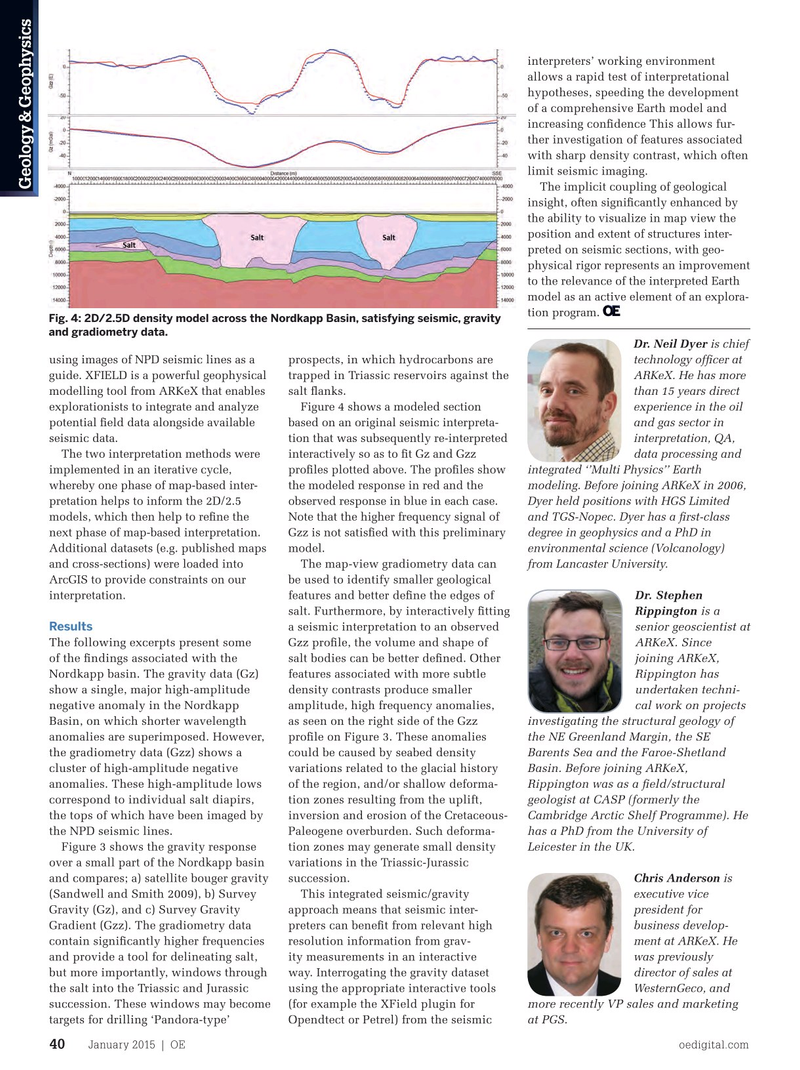 Offshore Engineer Magazine, page 38,  Jan 2015