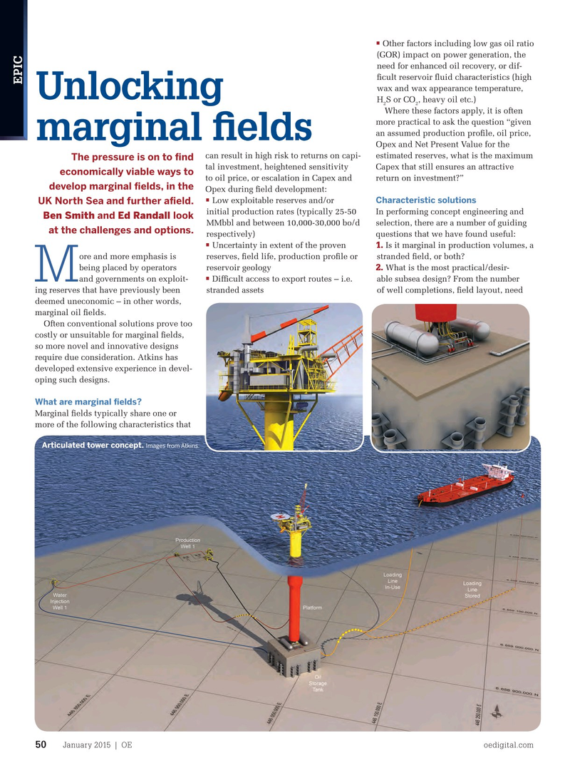 Offshore Engineer Magazine, page 48,  Jan 2015