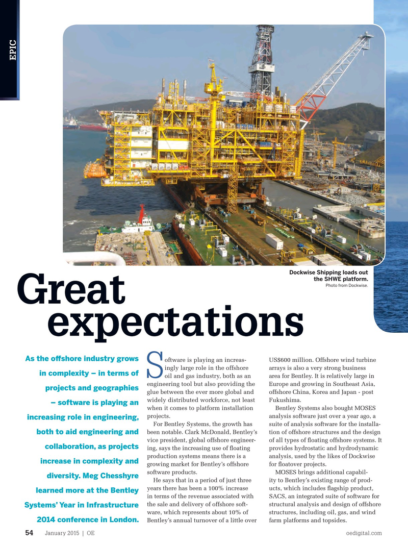 Offshore Engineer Magazine, page 52,  Jan 2015