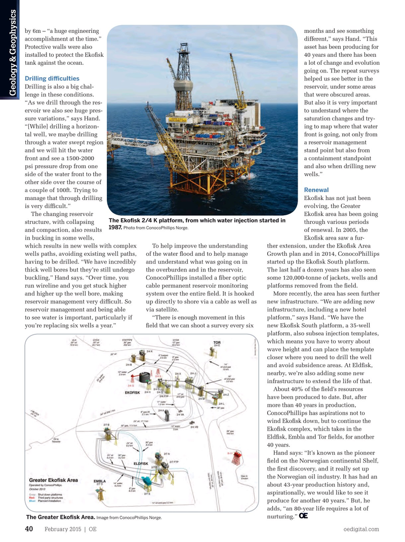 Offshore Engineer Magazine, page 38,  Feb 2015