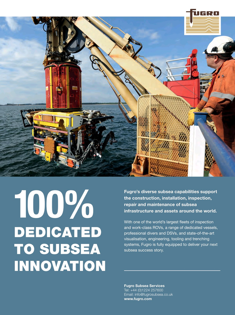 Offshore Engineer Magazine, page 4th Cover,  Feb 2015