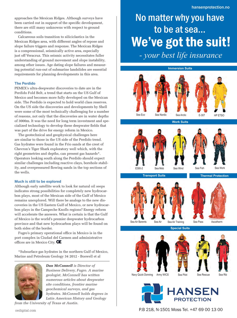 Offshore Engineer Magazine, page 31,  Mar 2015