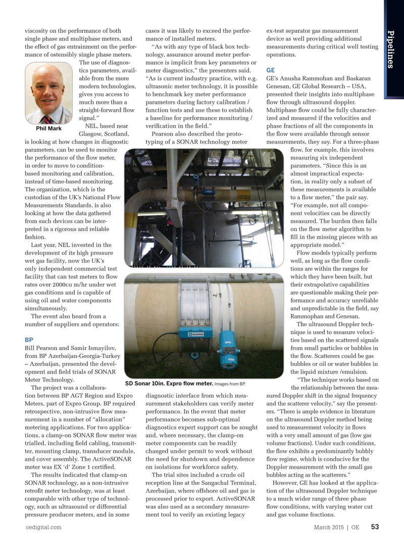 Offshore Engineer Magazine, page 51,  Mar 2015