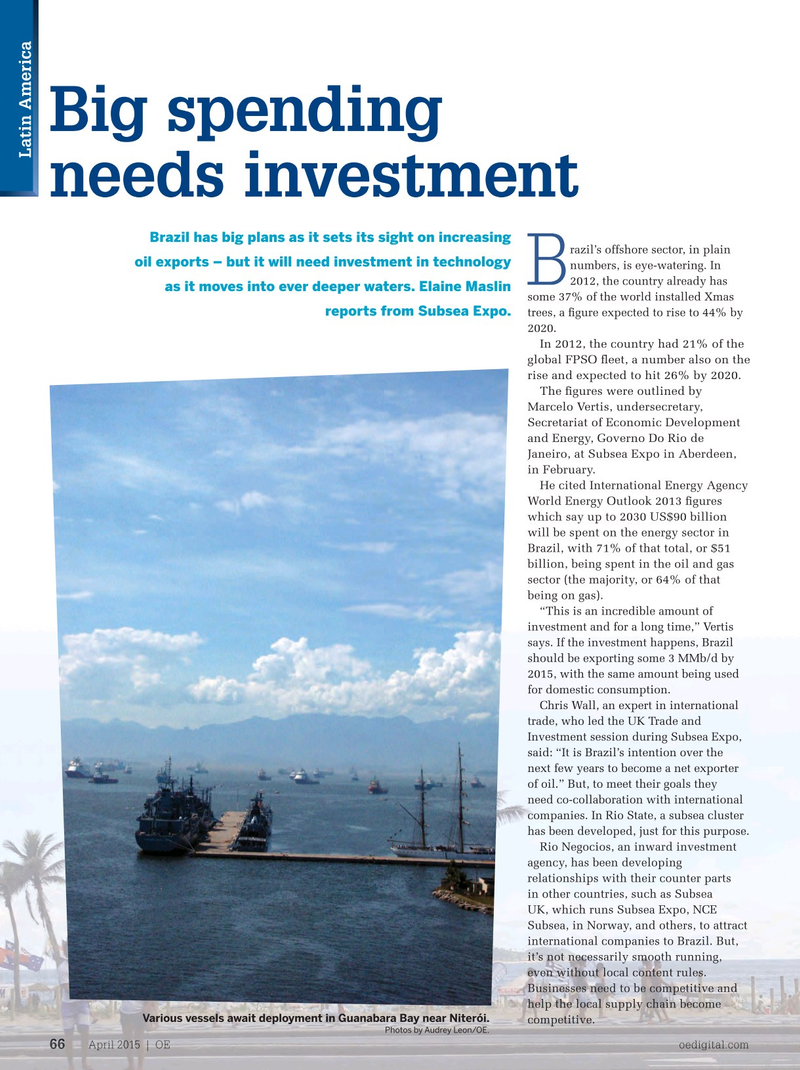 Offshore Engineer Magazine, page 64,  Apr 2015